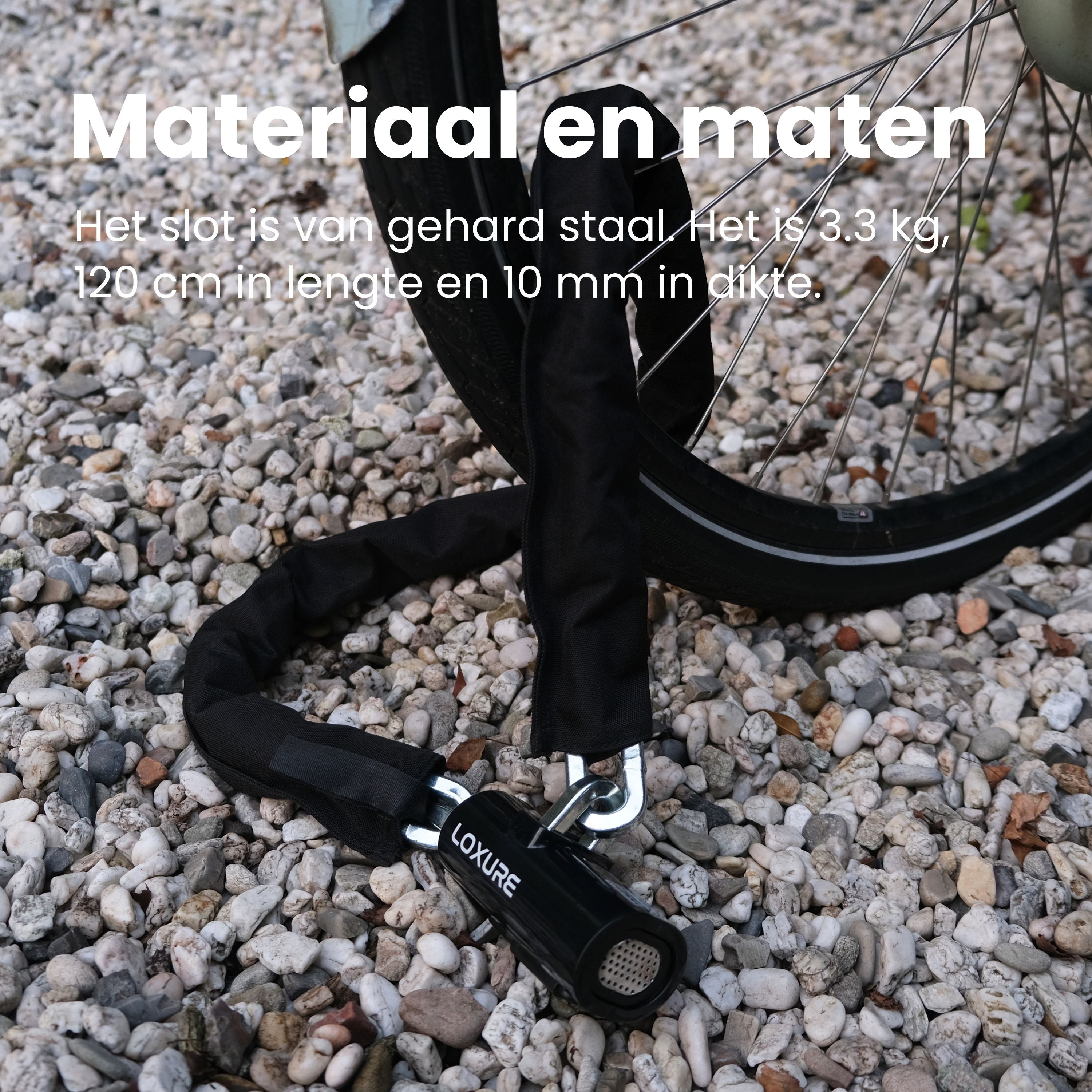 Fietsslot met Alarm (ART3) Loxure