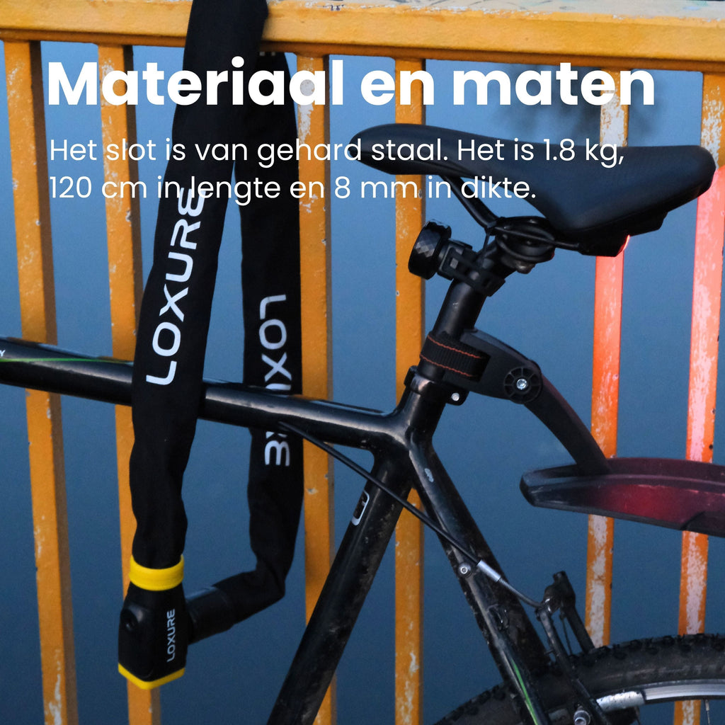 Fietsslot met alarm Loxure