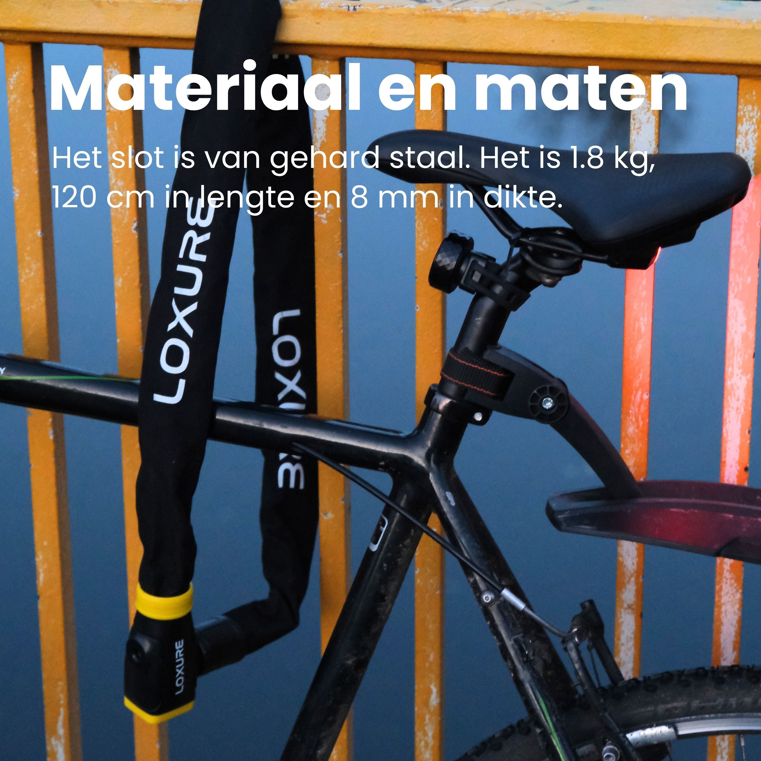 Fietsslot met alarm Loxure