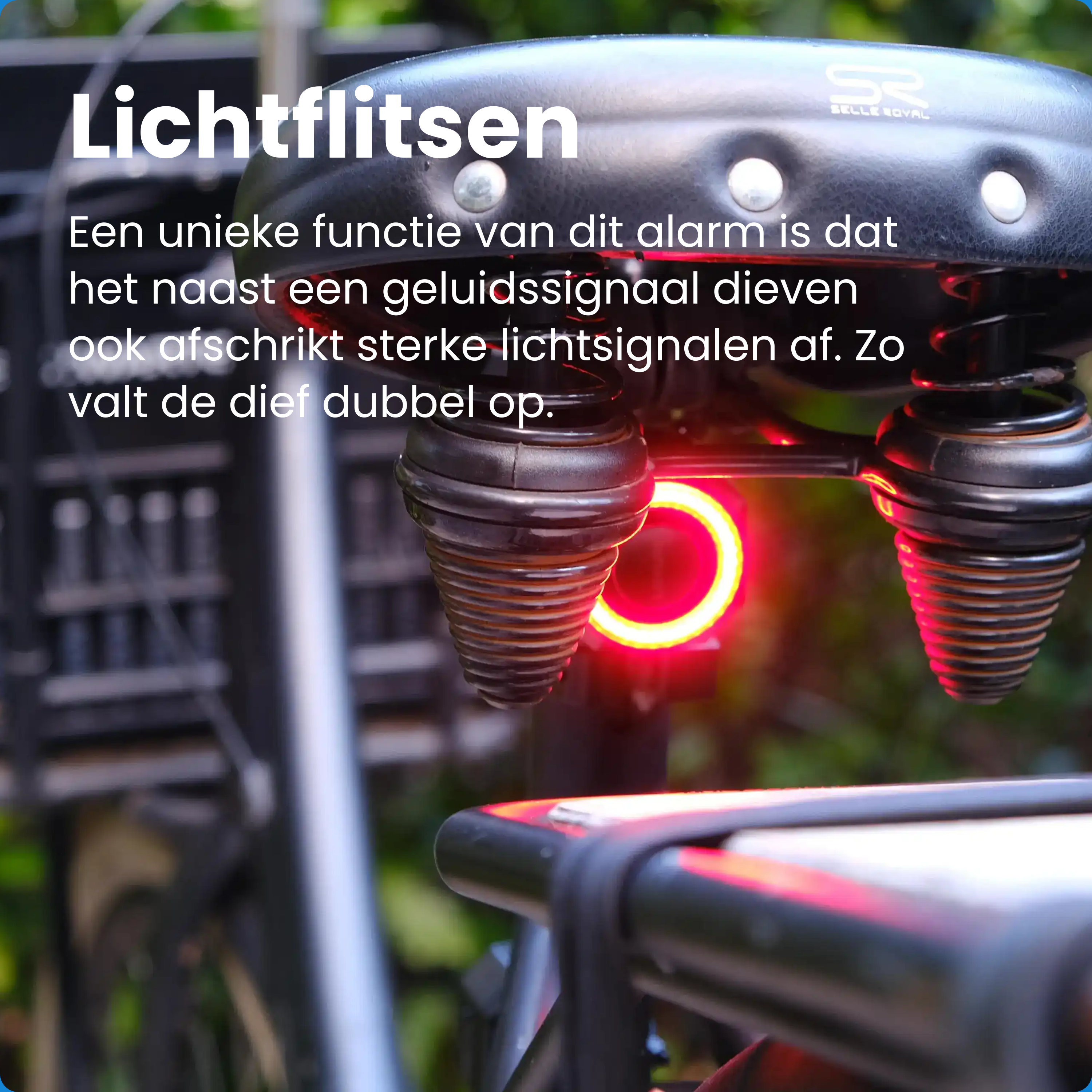 Fietsalarm+ Licht Loxure