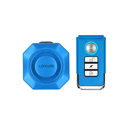 Fietsalarm+ (blauw) Loxure